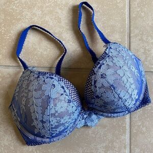 Victoria Secret 2016 Valentine’s fishnet rhinestoned DREAM ANGEL PUSH UP bra